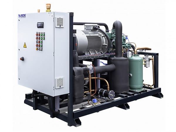 Однокомпрессорные холодильные агрегаты на винтовых компрессорах
