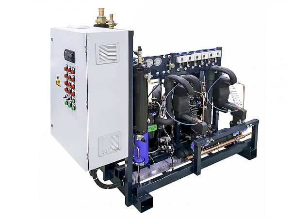 Многокомпрессорные холодильные агрегаты на спиральных компрессорах